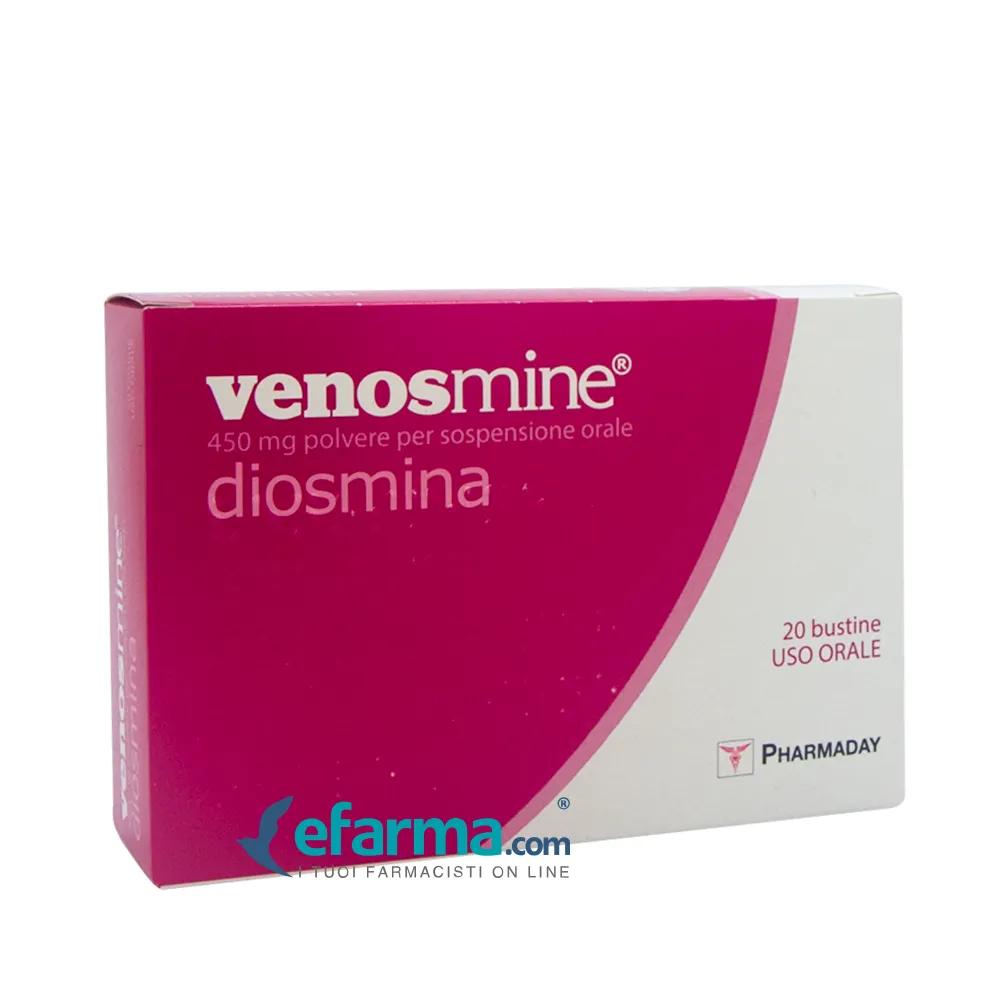 Venosmine 450mg Diosmina Polvere Per Sospensione Orale 20 Bustine