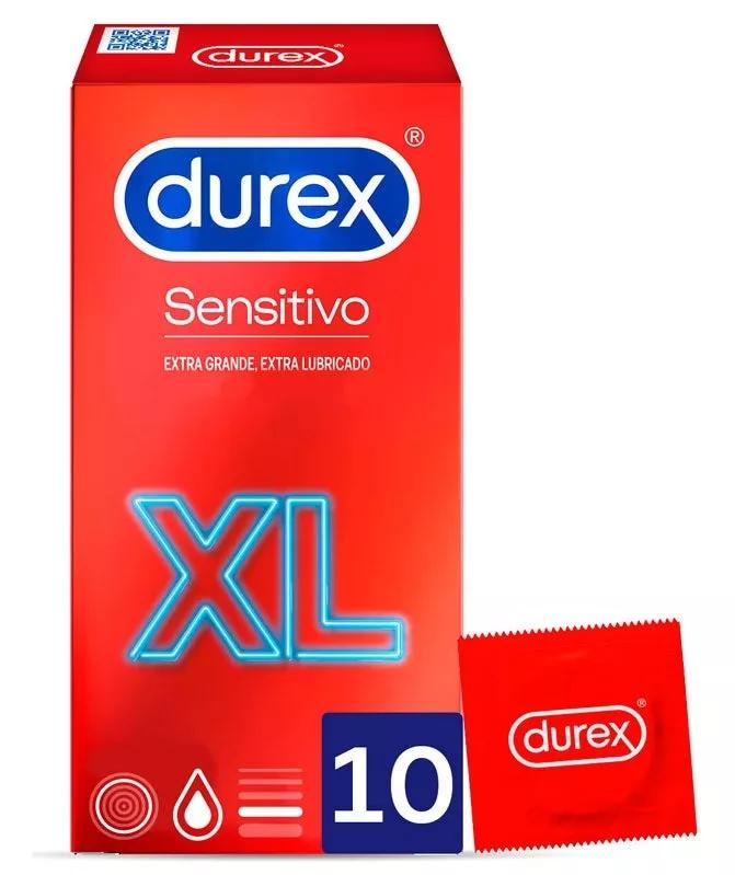 Durex Preservativo Sensitivo Suave XL 10Uds