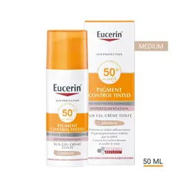 Eucerin Anti-Pigment Sérum Duo 30ml + Sun Pigment Control Gel-Crème Teinté SPF 50+ - Duo anti-taches brunes