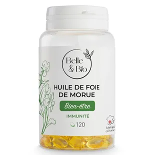 Belle & Bio Olio di Fegato di Merluzzo 120 capsule