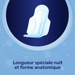 Vania Maxi Serviettes Périodiques Nuit+ 12 protections