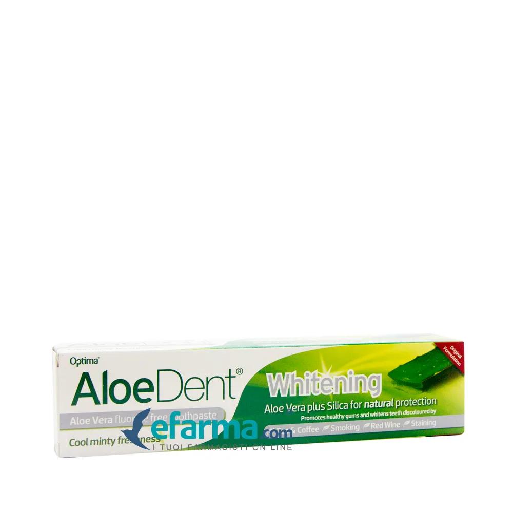 Optima Aloedent Whitening Dentifricio Sbiancante Con Aloe Vera 100 ml