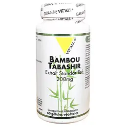 Vit'all+ Bambou Tabashir 200mg 60 gélules végétales