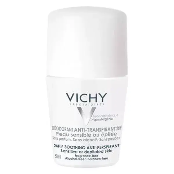 Vichy Deodorant ball skins sensitive 50ml