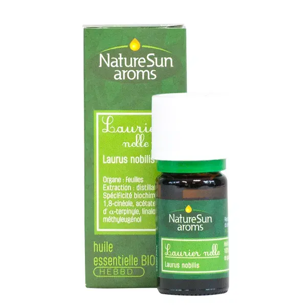 NatureSun Aroms Organic Noble Bay-Tree Essential Oil 5ml 