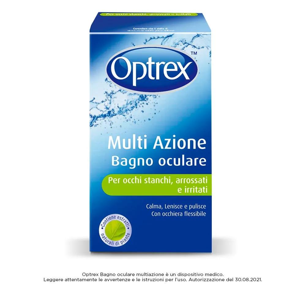 Optrex Multi Azione Bagno Oculare Occhi Stanchi Arrossati e Irritati 110 ml