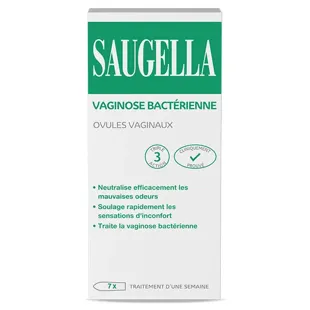 Saugella Trattamento Triplo Effetto Vaginosi Batterica Ovuli 7 Ovuli Vaginali