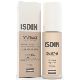 Isdin Coverage Base Maquillaje SPF50+ Tono 2 Beige 30 ml