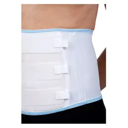 Cerecare Digibelt Ceinture de Soutien Abdominal 25cm Taille 6 Blanche