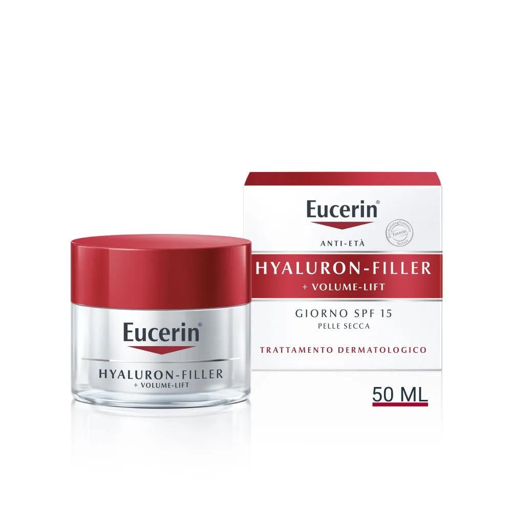 Eucerin Hyaluron-Filler+Volume-Lift Giorno Crema Antirughe Pelle Secca 50 ml