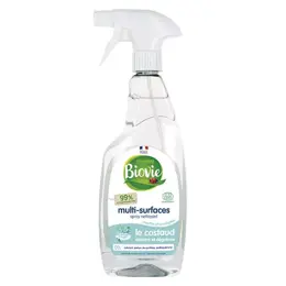 Biovie Entretien Multi-Usages Spray Nettoyant Menthe Eucalyptus 750ml