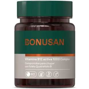 Bonusan Active Vitamin B12 1000 Komplex 60 Tabletten