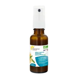 Fleurance Nature Organic Propolis and Eucalyptus Oral Spray 30ml