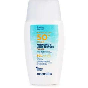 Sensilis Water Fluid SPF50+ Anti-Aging Fluid mit Farbe 40 ml