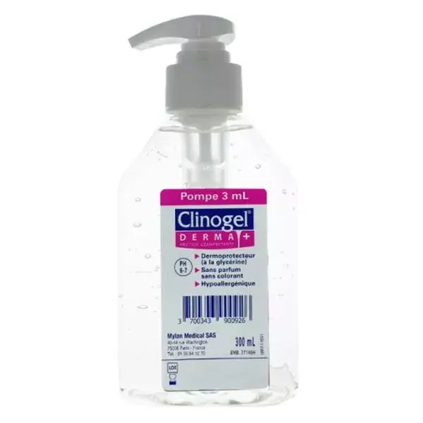 Clinogel Derma+ Friction Désinfectante 300ml