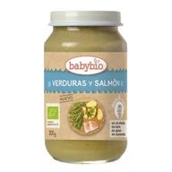 Babybio Tarrito Verduras y Salmón +6m 200 gr