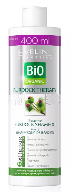 Eveline Bio Organic Shampoo Burdock Therapy Bioactive 400 ml