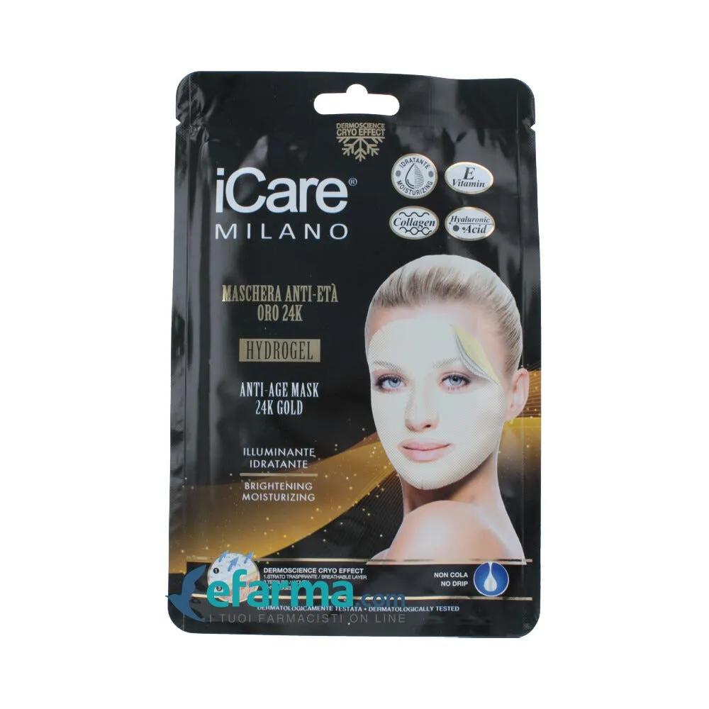 Icare Maschera Anti-Età Oro 24K 1 Pezzo