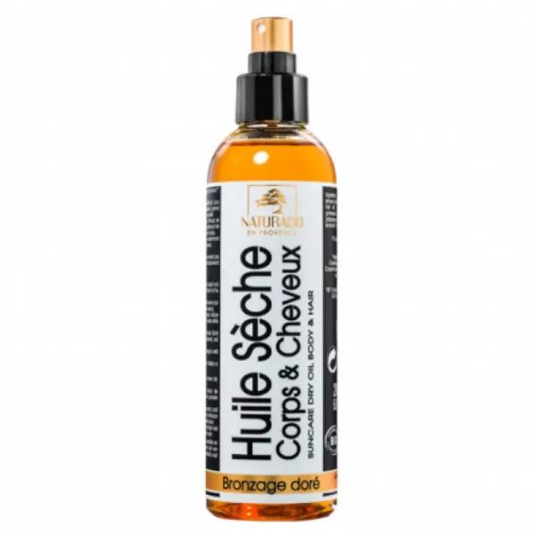 Naturado oro bronceado aceite seco islas oro orgnico 200 ml