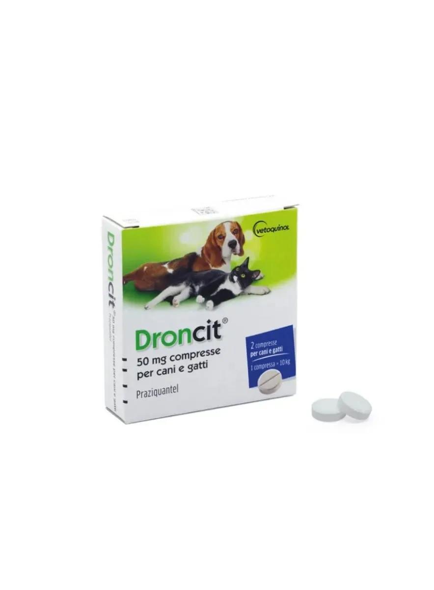 Droncit 50 mg Per Cani E Gatti 2 Compresse