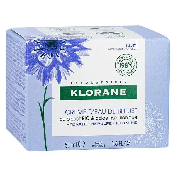 Klorane Bleuet Crème d'Eau de Bleuet 50ml