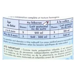 Bébé M Ma 1ère Céréale +4m Bio 400g