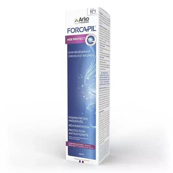 Arkopharma Forcapil Age Protect Soin Régénérant Cheveux & racines Spray 125ml