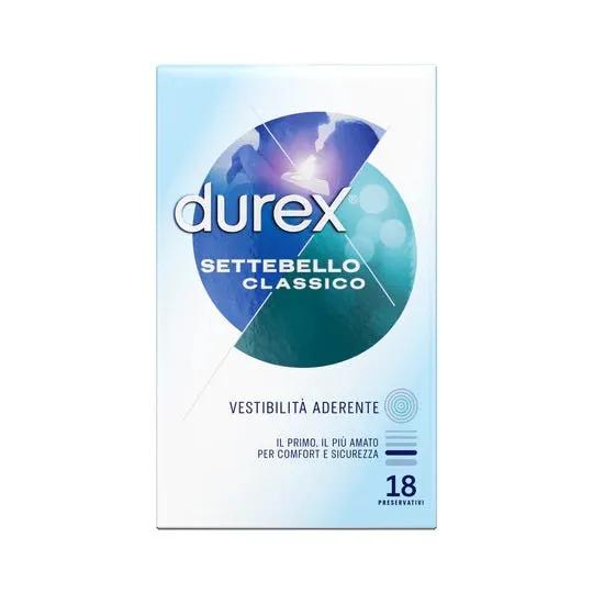 Durex Settebello Classico Preservativi 18 Pezzi