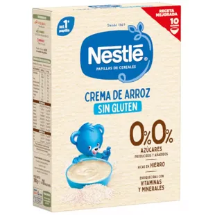 Nestlé Porridge 0%0% Glutenfreie Reiscreme +6m 180 gr