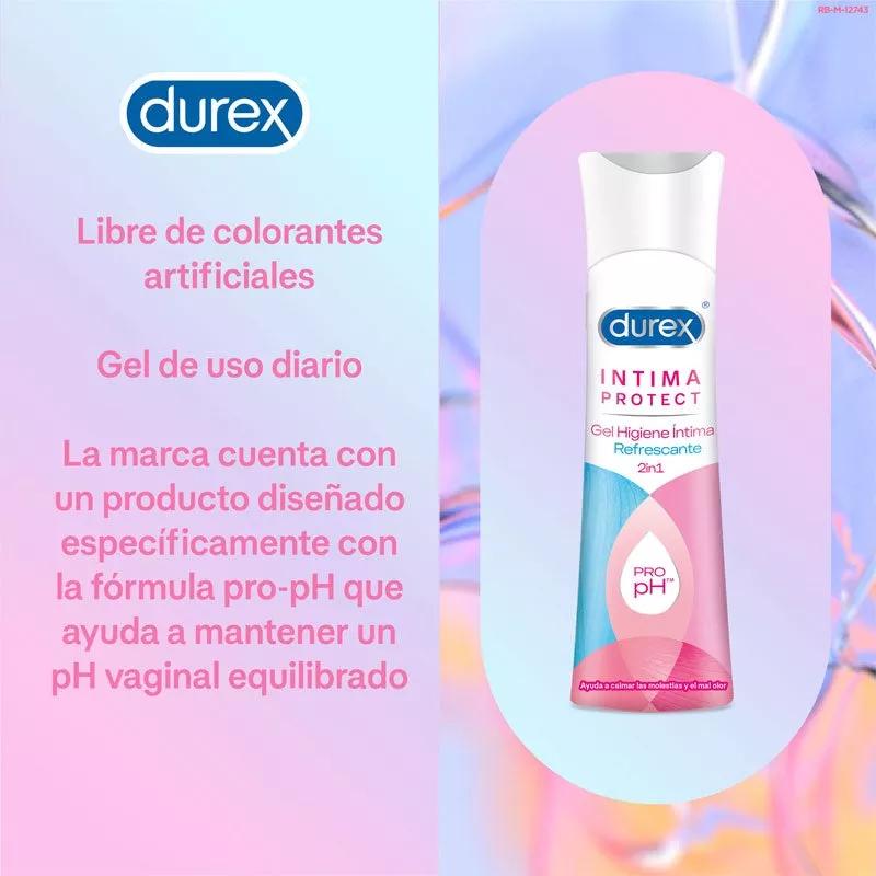 Durex gel Higiene Íntima Refrescante 2 em 1 Intima Protect 200ml