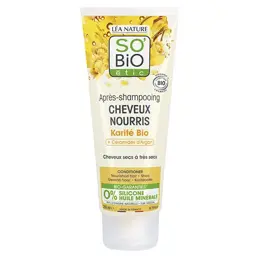 So'Bio Étic Cheveux Nourris Après-Shampoing Karité & Céramides d'Argan Bio 200ml