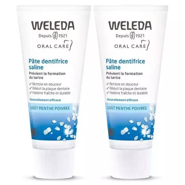 Weleda Cuidado Buco-Dental Pasta Dentífrica Salina Pack de 2 x 75ml