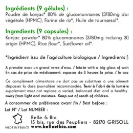 Belle & Bio Konjac Bio 120 gélules