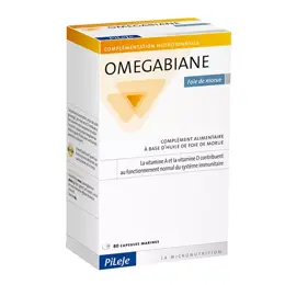 Pileje Omegabiane Foie de Morue 80 capsules