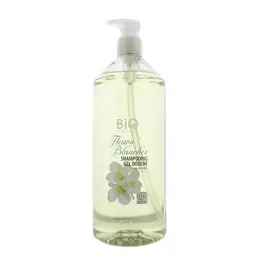 Gravier Shampooing Douche Fleurs Blanches 1L