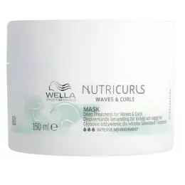 Wella Professionals Nutricurls Masque profond anti-frisottis pour cheveux ondulés et bouclés 150ml