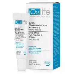 O2Life Siero Controno Occhi Antiborse 15 ml