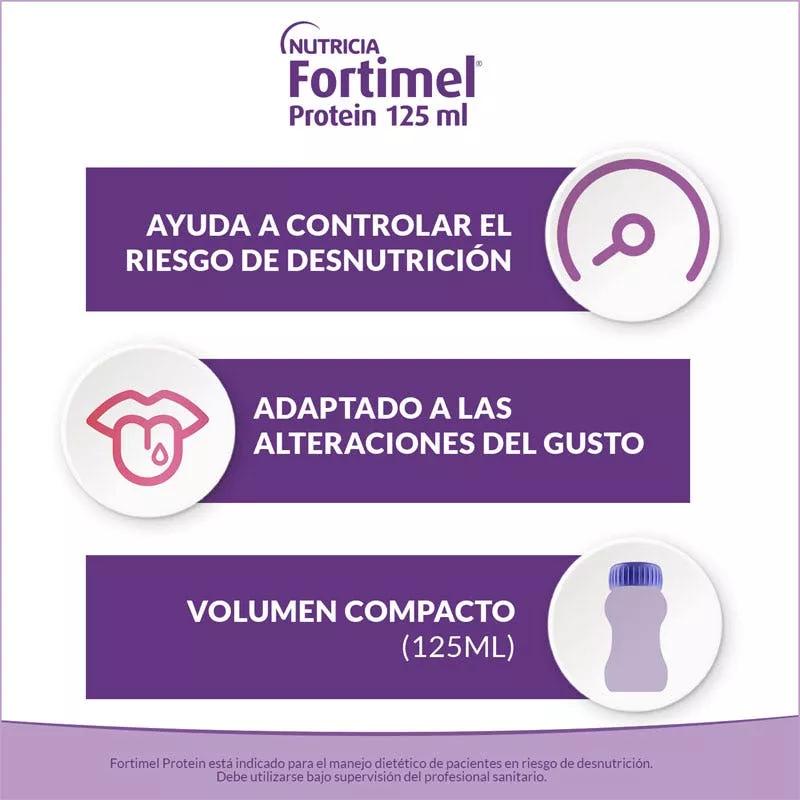 Nutricia Fortimel Protein Sabor Tropical Jengibre 4x125 ml