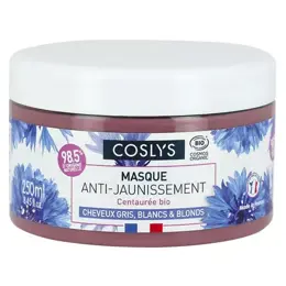 Coslys Masque Capillaire Anti-Jaunissement Bio 250ml