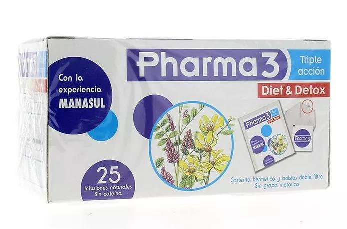 Bio3 Pharma3 detox 25 Saquetas