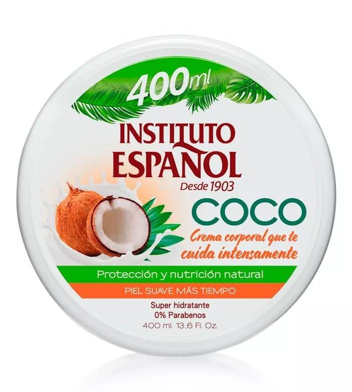 Instituto Español Crema Corporal Coco 400 ml