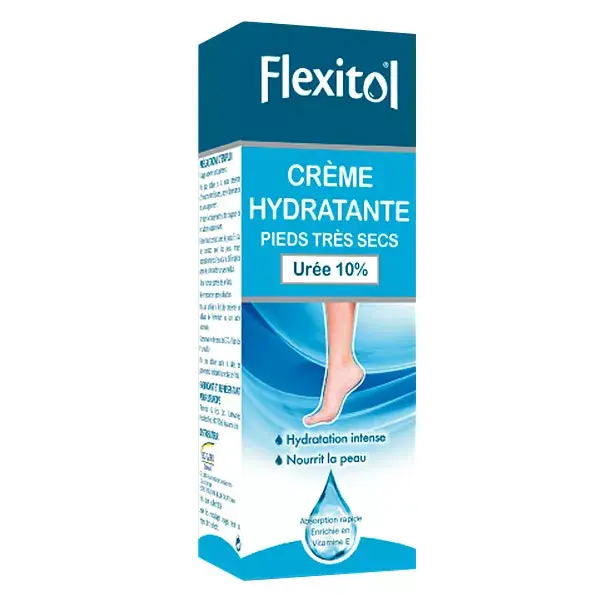 Flexitol Crema Idratante 10% Urea Piedi Secchi 85g 