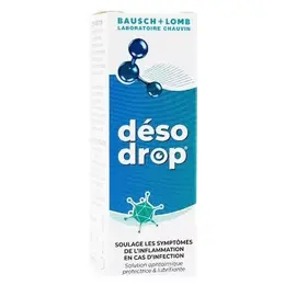 Bausch & Lomb Ophtalmologie Désodrop Solution Ophtalmique Protectrice et Lubrifiante 8ml