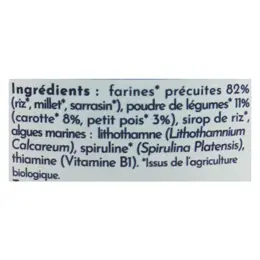 Bébé M Céréales & Légumes +6m Bio 400g