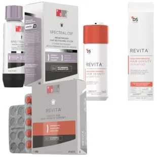 DS.Laboratories Lotion Spectral CSF Anti-Chute Post-Partum et Post-lactation 60 ml + Shampoing 205 ml + 30 Comprimés