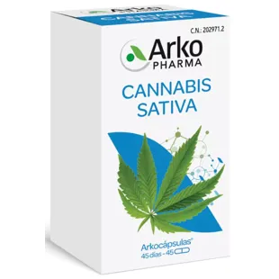 Arkopharma Arkocápsulas Cannabis Sativa 45 Cápsulas