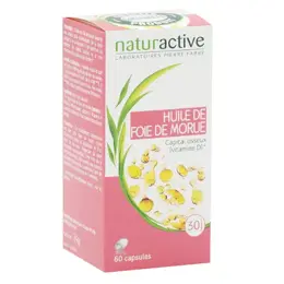 Naturactive Huile de Foie de Morue 60 gélules