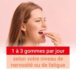 MAG 2 Gommes Pêche Magnésium Vitamine B6 Fatigue Nervosité 45 gommes