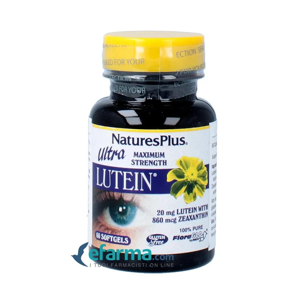 Nature's Plus Ultra Luteina Integratore Per Il Benessere delgi Occhi 60 Capsule