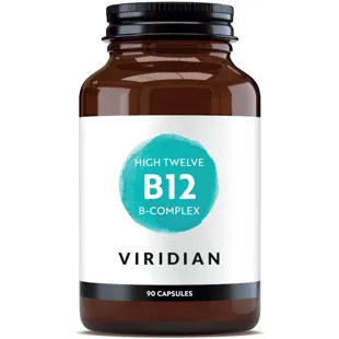 High Twelve Vitamin B12 B-Complex Viridian 90 Capsules